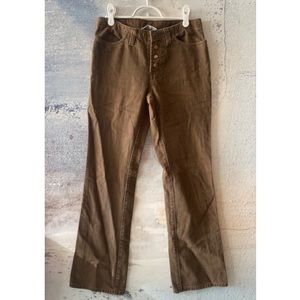 Vintage Highwaisted Jeans- Brown